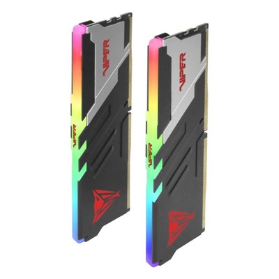 Память DDR5 2x32GB 5600MHz Patriot PVVR564G560C40K Viper Venom RGB RTL Gaming PC5-44800 CL4   106503