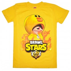 Футболка подростковая "Brawl Stars - Duck" (желтый)
