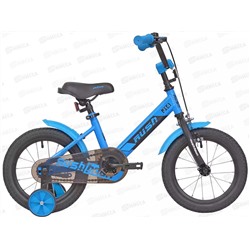 Велосипед 14 RUSH HOUR J14 синий В, 313715
