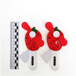 Вентилятор Mini Fan Fruit Клубника (24шт в коробке)(№JH-01-02-03-04)