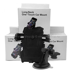 Держатель смартфона на присоске Long Neck One-Touch Car Mount