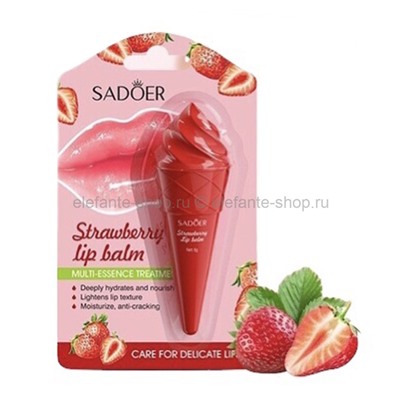 Бальзам для губ Sadoer Strawberry Lip Balm 6g (19)