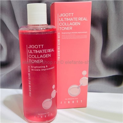 Тонер с коллагеном Jigott Ultimate Real Collagen Toner 300ml (125)