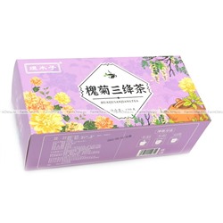 Чай из хризантемы Huaiju Sanjiang для нормализации кровяного давления и снижения сахара в крови