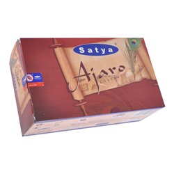 Satya-15-BL Блок благовоний Ajaro (Вечная молодость) 12 упаковок по 15 грамм
