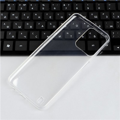 Чехол iBox Crystal, для телефона Realme C31, силиконовый, прозрачный