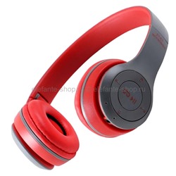 Беспроводные наушники P47 Wireless Headphones Red (15)