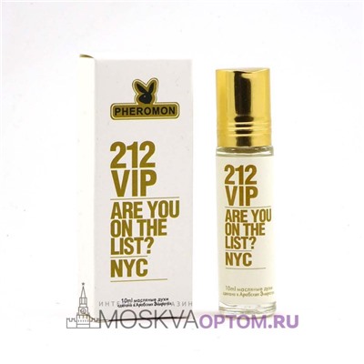 Масляные духи с феромонами Carolina Herrera 212 Vip 10 ml