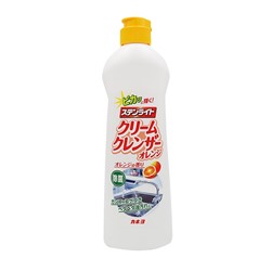 JP/ Kaneyo Soap Stainlight Cream Cleanser Orange Чистящее средство-крем для кухни, с ароматом апельсина, 400гр