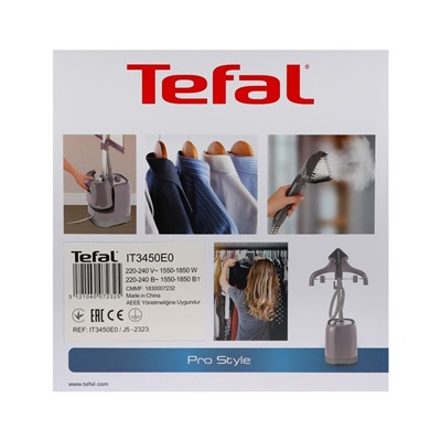 Отпариватель Tefal IT 3450 E0, 1800 Вт, 1.5 л, 30 г/мин, нагрев 45 сек, сиреневый