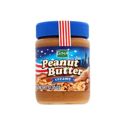 Арахисовая паста Gina Peanut butter creamy 350 гр