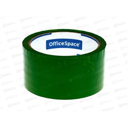 Скотч 48*40м пр. OfficeSpace зеленая, 45мкм,6287 *6/36