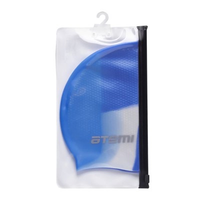 Шапочка для плавания Atemi DCM101, силикон массажная, мультиколор