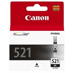 Картридж струйный Canon CLI-521BK 2933B004 черный для Canon iP3600/4600/MP540/620/630/980