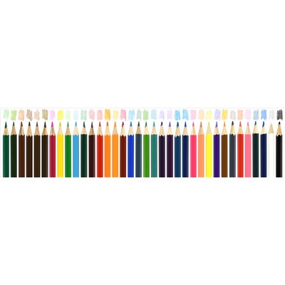 Набор цветных карандашей 36 цветов, шестигранные, дерево