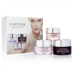 Косметический набор кремов 3 в 1 Dior Capture Sculpt 10