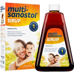 Multi-Sanostol Sirup Мультивитаминный сироп для детей от 1 года, 300 г