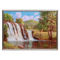 Картина "Водопад" 50х70(53х73) см