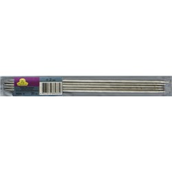 Спицы "Рукоделие" RSN для вязания чулочно-носочные (5-ти комплектные) металлические (RSN-3 20см * 3.0мм)