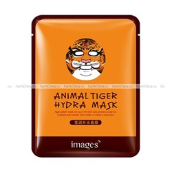 Питательная тканевая маска для лица BioAqua Animal Tiger (с экстрактом гамамелиса)