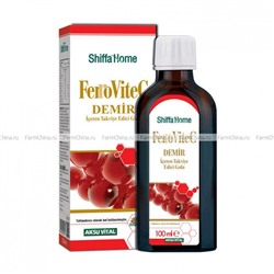 Сироп Shiffa Home FerroViteC (железо и витамин С) - для поднятия гемоглобина детям и взрослым