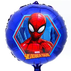 Шар воздушный "Супермен", 16 дюйм, фольгированный, Человек-паук