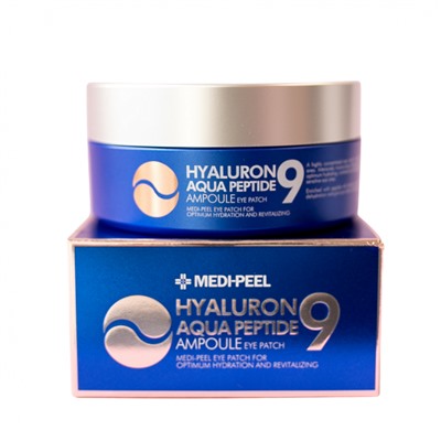 Гидрогелевые патчи для глаз Medi-Peel Hyaluron Aqua Peptide 9