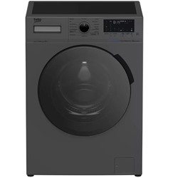 Стиральная машина Beko WSPE6H612A, класс А, 1200 об/мин, до 6.5 кг, с паром, черная