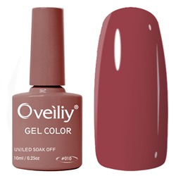 Oveiliy, Gel Color #010, 10ml