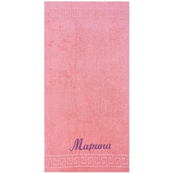 Полотенце махровое МАРИНА расцветки в ассортименте р-р 50х90