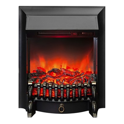 Электроочаг RealFlame Fobos Lux BL S, 750/1500 Вт, пульт ДУ, таймер, регул. ярк., звук