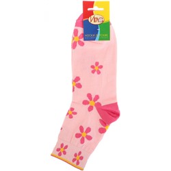 Носки Игла 31И-розовый/цветы