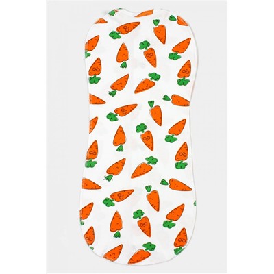 Пеленка-кокон на молнии ПМЛ/морковки (В ассортименте)