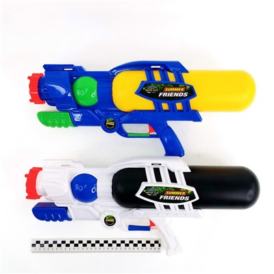 Водный пистолет 52см Water Gun 2цвета (N222-19/с помпой)