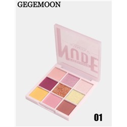 Тени для век Gegemoon Nude Eyeshadow 9 color тон 01