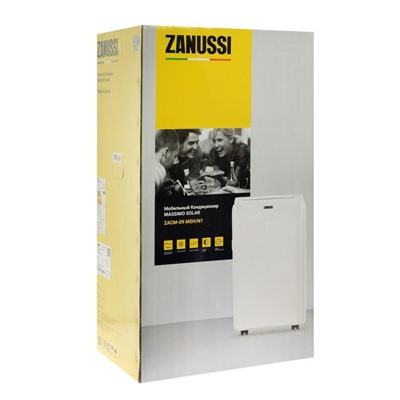 Кондиционер мобильный Zanussi ZACM-09 MSH/N1, класс А, 23 м2, белый