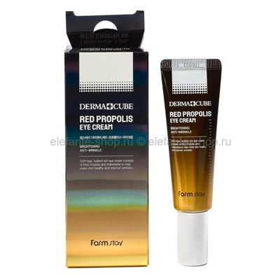 Крем для кожи вокруг глаз FarmStay Derma Cube Red Propolis Eye Cream 50ml (125)