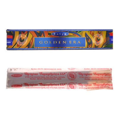 Satya-15-UP Аромапалочки Golden Era (Золотая эра) 1 упаковка 15 грамм