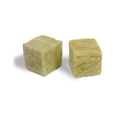 Субстрат «Эковер» минеральная вата в кубике для рассады растений, для гидропоники, 4 × 4 × 4 см