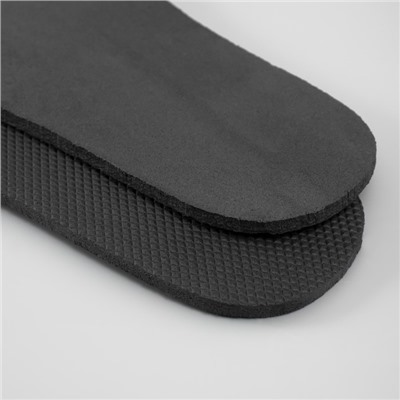 Подошва для вязания обуви "Эва" размер "41", толщина 7 (±0,5) мм, чёрный