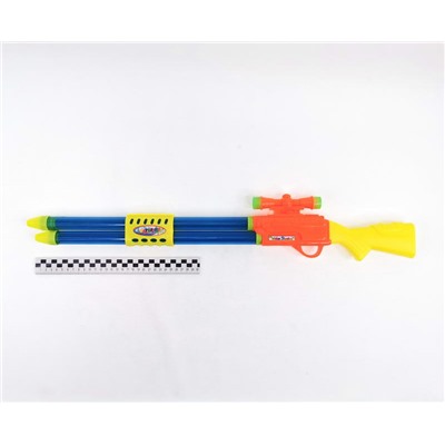 Водный пистолет Дробовик 2-х ствольный с прицелом Water Shooter 4цвета (помпа)(№TH669) 106