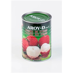 Личи в сиропе (Lychee in syrup), Aroy-D, 565г