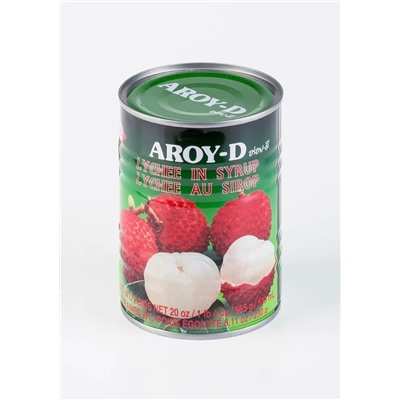 Личи в сиропе (Lychee in syrup), Aroy-D, 565г