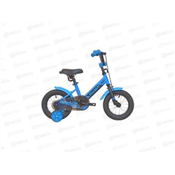 Велосипед 12 RUSH HOUR J12 синий В, 313712