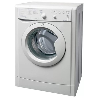 Стиральная машина Indesit IWSB 5105 (CIS), класс A, 1000 об/мин, до 5 кг, белая