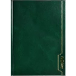 Ежедневник датированный на 2024 год Зеленый, А5, 160 листов