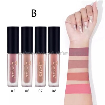 Набор матовых помад TEAYASON Liquid Matte Minis #B 4 штуки (106)