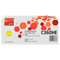 Лазерный картридж EasyPrint LR-SPC360H Y для Ricoh SP C360DNw/C360SNw/C360SFNw/C361SFNw (50   105358