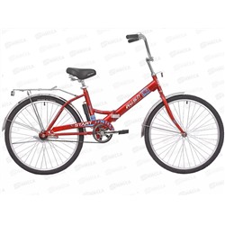Велосипед 26 1ск RUSH HOUR START 140 С-brake ST красный рама 16,280563