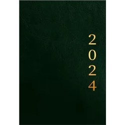Ежедневник датированный на 2024 год Proxima. Зеленый, 176 листов, А5